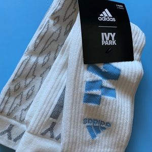 Adidas X Ivy Park Socks 3-Pack Crew Socks